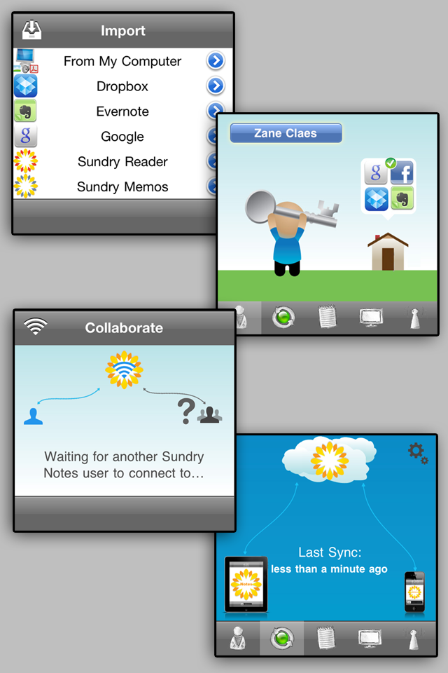 Sundry Notes free app screenshot 2