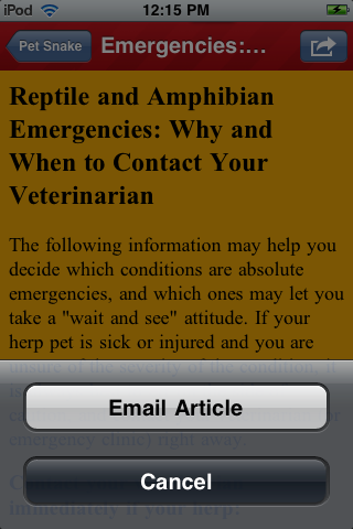 Pet Snake Lite free app screenshot 4