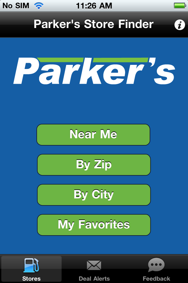 Parker's Store Finder free app screenshot 3