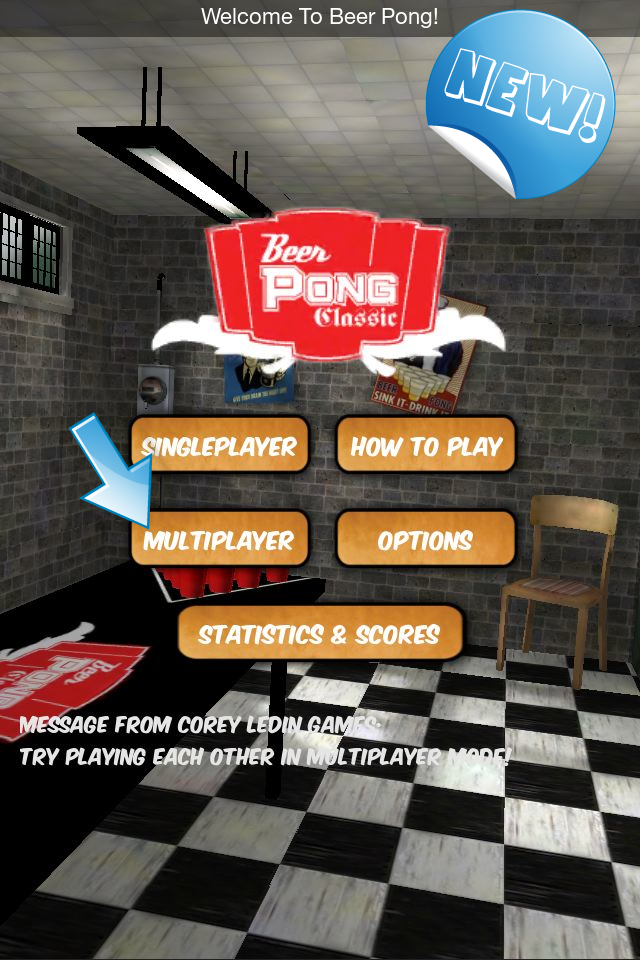 Beer Pong Classic Free free app screenshot 1