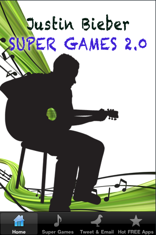 Justin Bieber Super Games 2.0 LITE free app screenshot 1