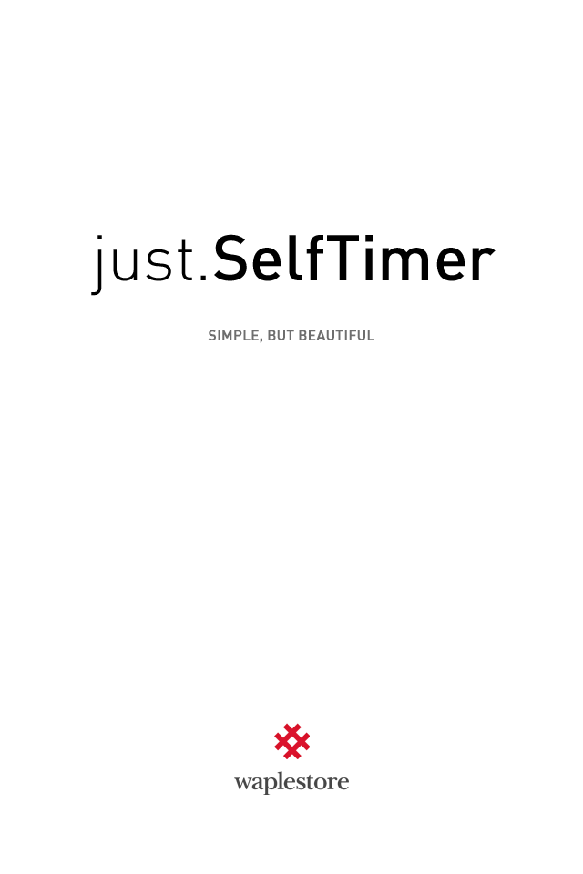 just.SelfTimer - Self Camera free app screenshot 1