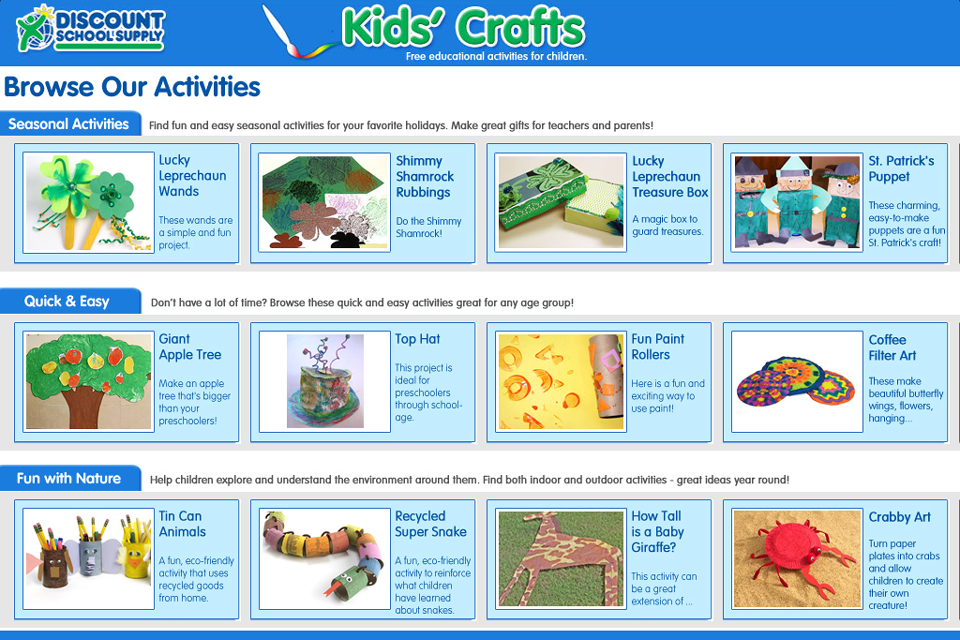 Kids' Crafts free app screenshot 1