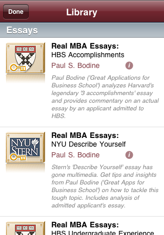 MBA ToolKit free app screenshot 3
