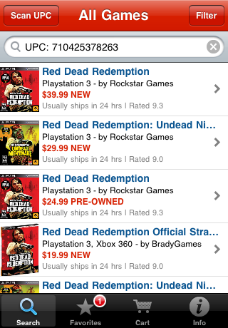 Search & Scan - GameStop.com edition free app screenshot 3