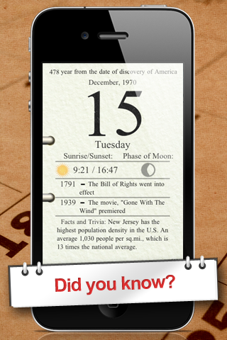 USA Calendar Lite free app screenshot 4
