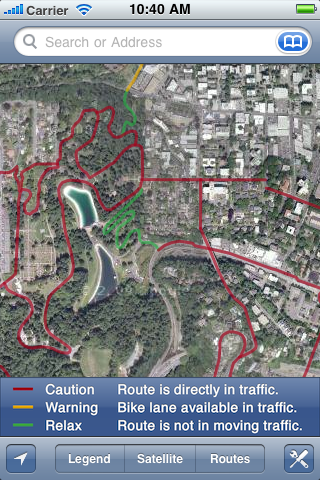 Portland Bike Maps free app screenshot 2