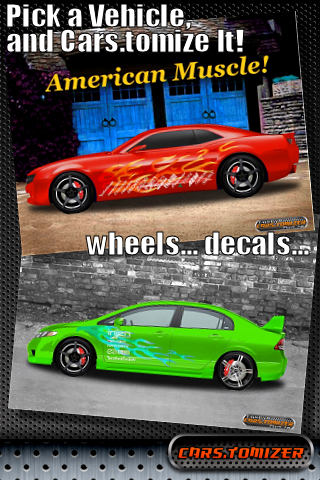 Cars.tomizer - FREE! free app screenshot 1