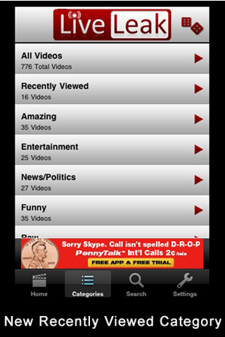 LiveLeak free app screenshot 4