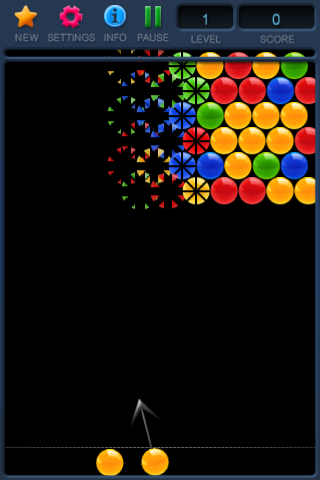 bubble shooter screen and dowload