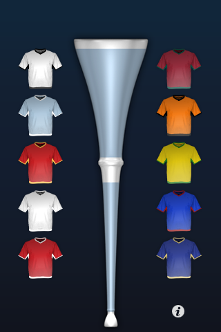 Vuvuzela 2010 free app screenshot 3