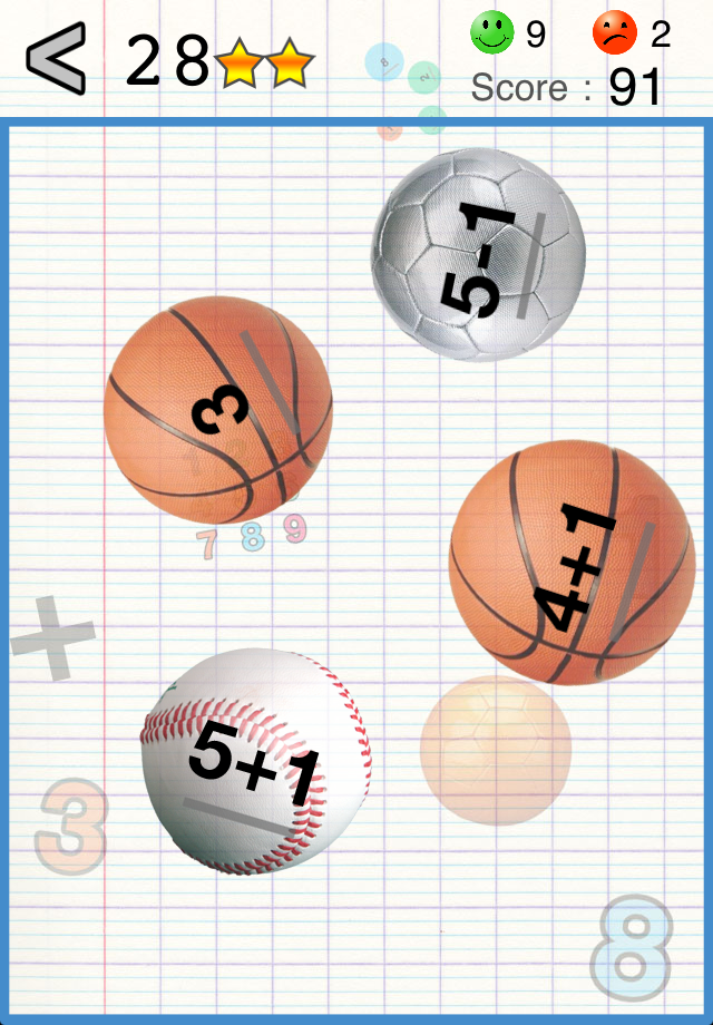 AB Math Lite - fun game for kids and grownups free app screenshot 1