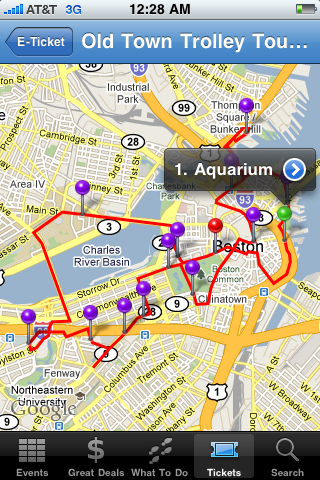 BostonUSA - Official Visitors Guide to Boston, MA free app screenshot 3
