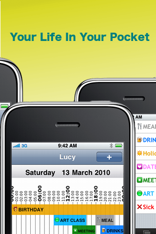 PocketLife Calendar free app screenshot 3