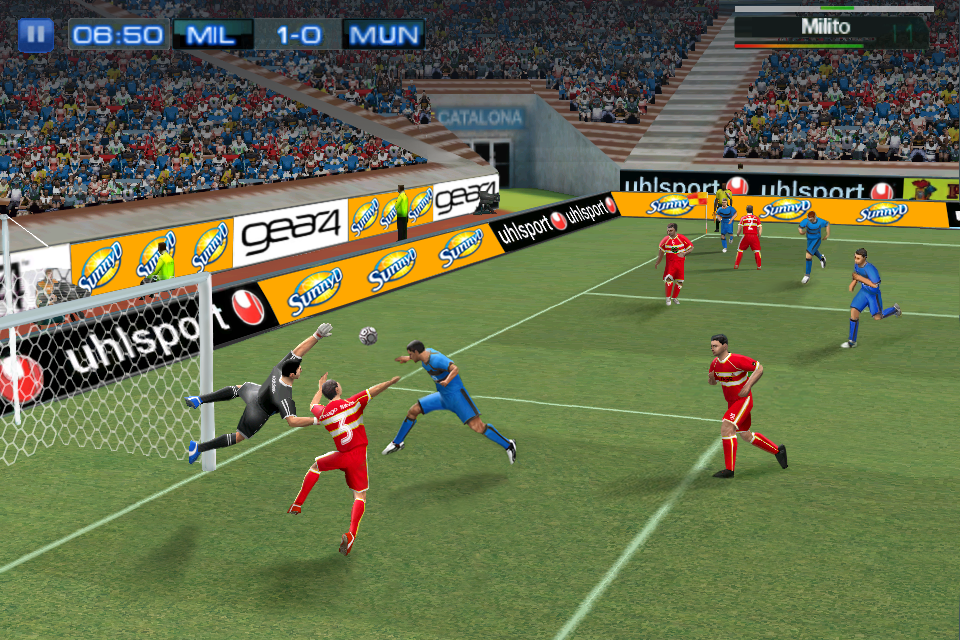 Real Soccer 2011 FREE free app screenshot 3