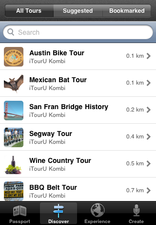 I TOUR U free app screenshot 2