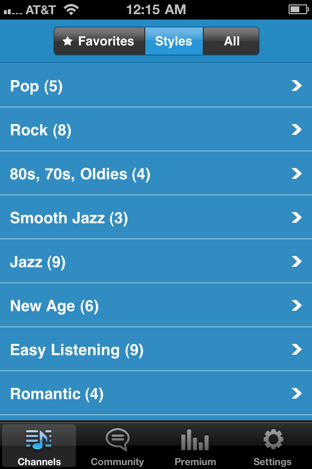 SKY.FM Radio free app screenshot 4