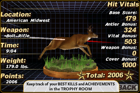 Deer Hunter 3D FREE free app screenshot 3
