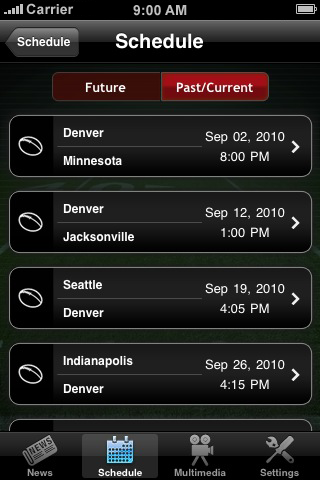 Denver Post Pro Football free app screenshot 3