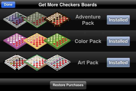 3D Checkers free app screenshot 4