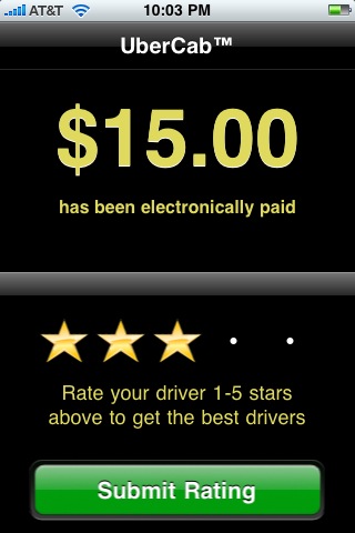 Uber free app screenshot 3
