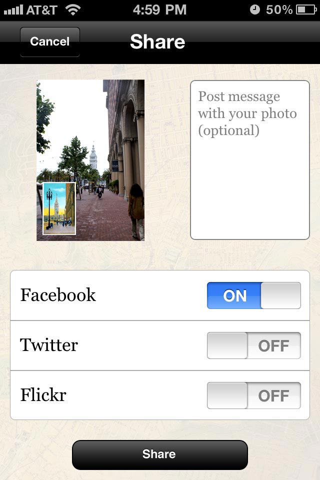 Time Shutter - San Francisco free app screenshot 3