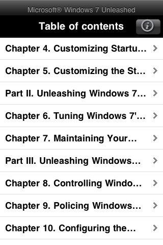 Microsoft Windows 7 Unleashed App (iPhone) free app screenshot 3