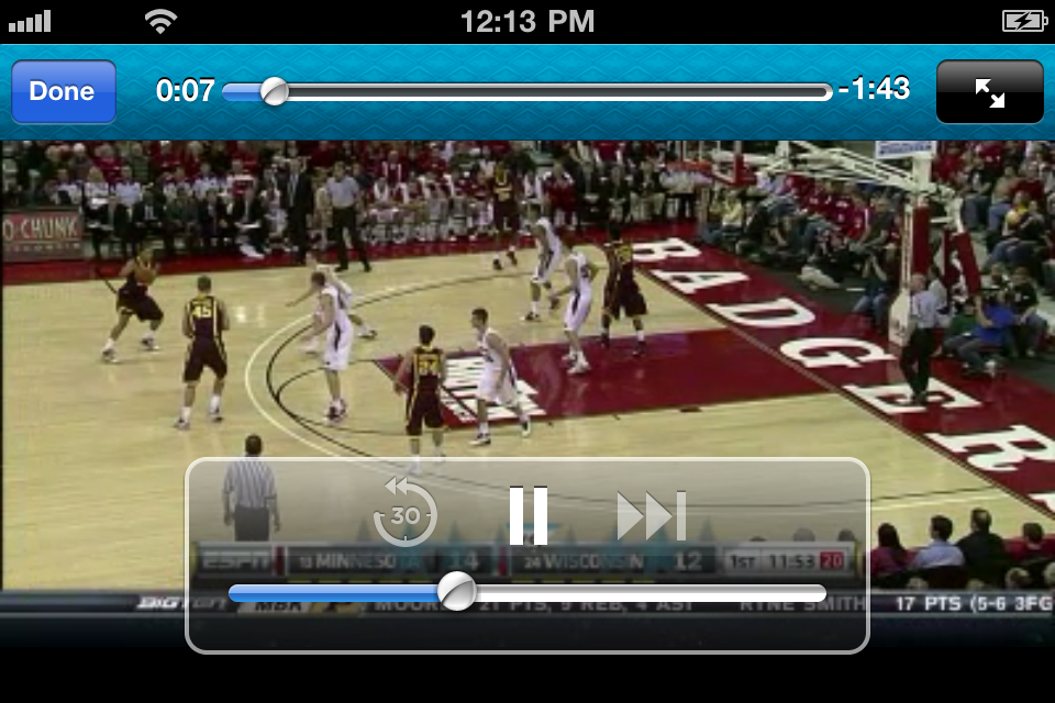 The Official 2011 Big Ten Network Basketball free app screenshot 2