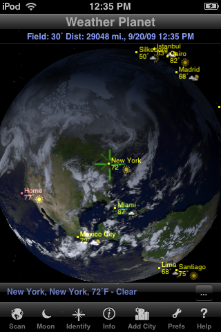 Weather Planet free app screenshot 1