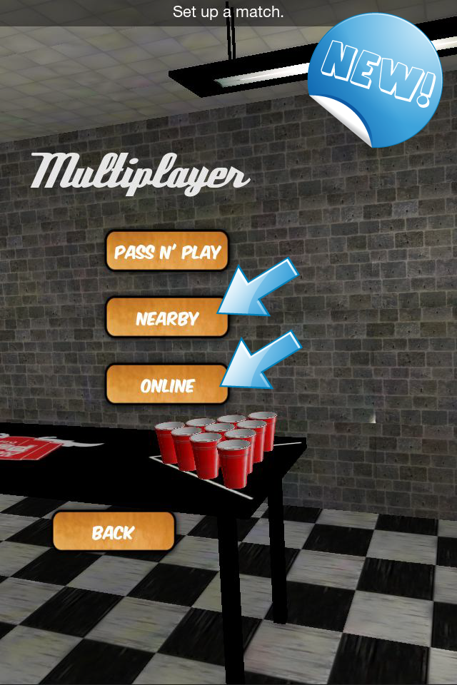 Beer Pong Classic Free free app screenshot 2