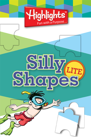 Highlights Silly Shapes Lite free app screenshot 1