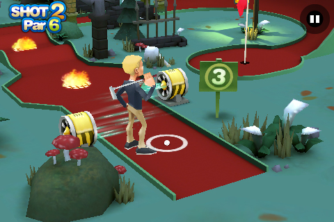 3D Mini Golf Challenge FREE free app screenshot 2