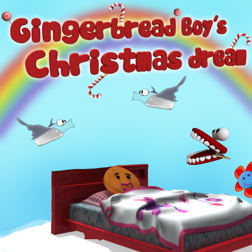 free Gingerbread boy's Christmas dream LITE iphone app