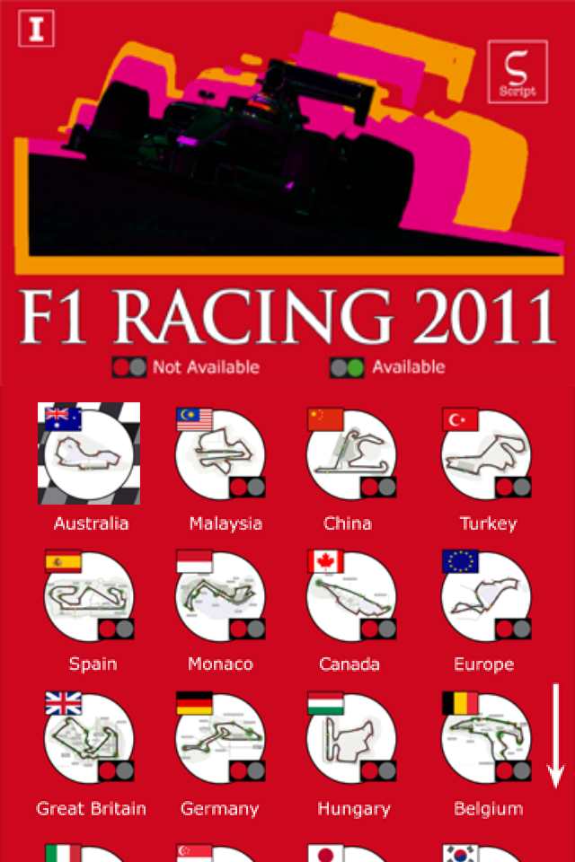 F1 Racing 2011 free app screenshot 1