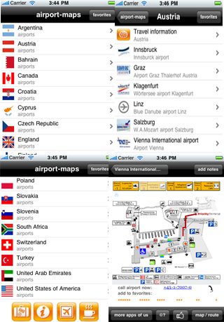 airport-maps free app screenshot 2