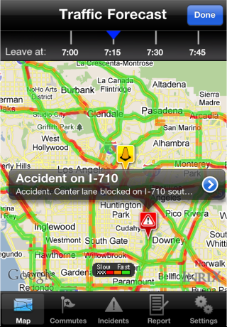 INRIX Traffic - Leading real-time traffic service provider free app screenshot 1