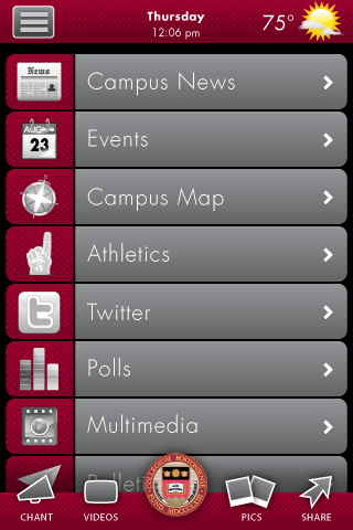 Boston College free app screenshot 3