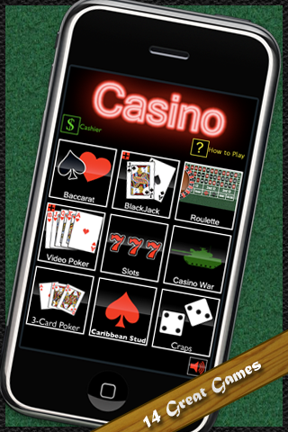 15-in-1 Casino free app screenshot 1