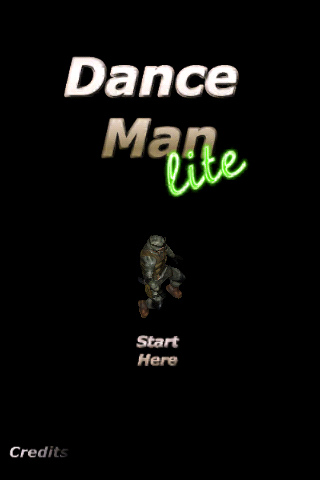 Dance Man Lite Version free app screenshot 1