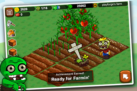 Zombie Farm free app screenshot 2