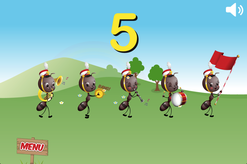 Counting Ants Lite - Learning Tool for Toddlers free app screenshot 2