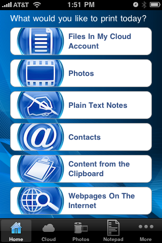 ActivePrint Lite free app screenshot 1