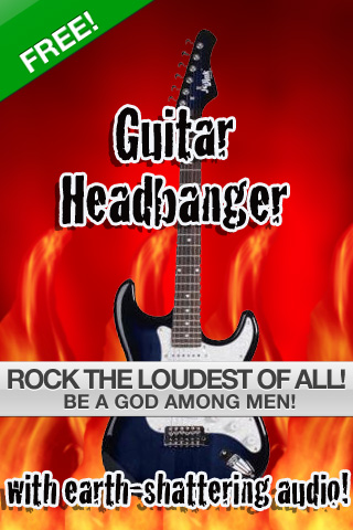 Guitar Headbanger--Be a Rock Arena Hero! free app screenshot 1