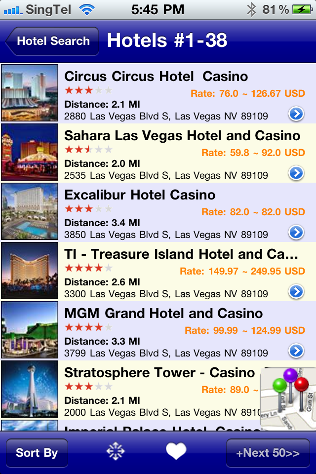 iGoHotel - hotel & hotels powered by expedia free app screenshot 2