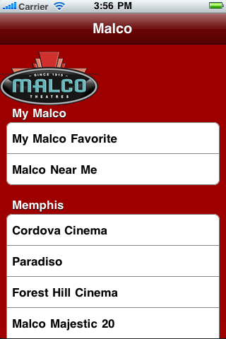 Malco free app screenshot 2