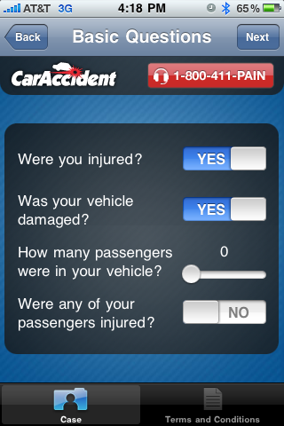 Car Accident free app screenshot 3