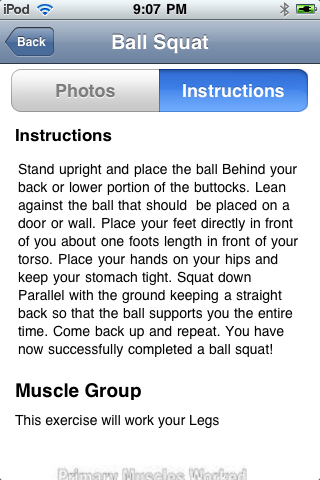 Muscle & Fitness Trainer free app screenshot 3