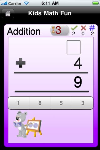 Kids Math Fun~Kindergarten free app screenshot 3