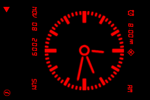 Alarm Night Clock Lite free app screenshot 3