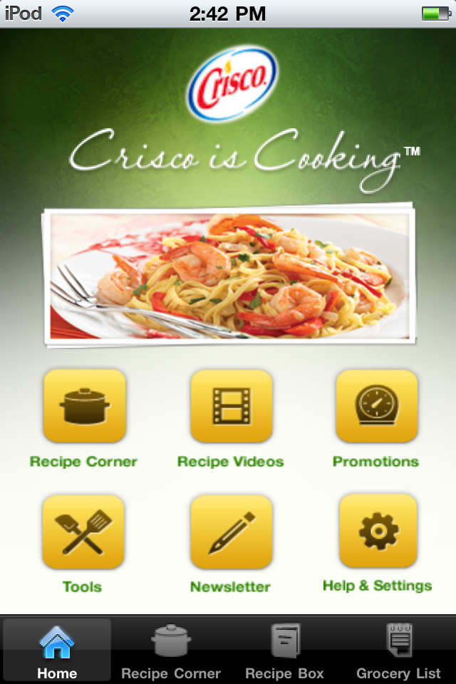 Crisco Mobile free app screenshot 1